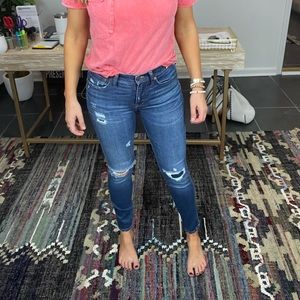 Distressed Madewell Jean